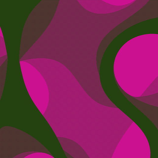 magenta plum and green