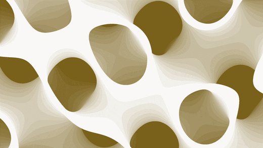 ochre and white stipple