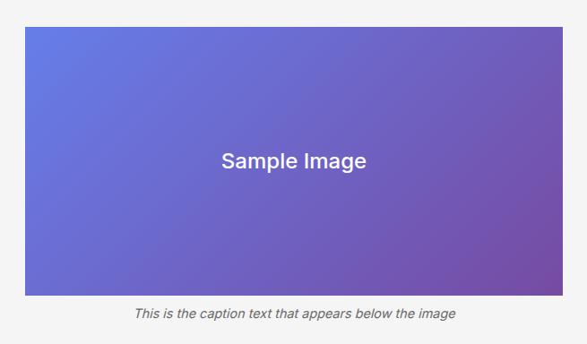 Figure with caption example